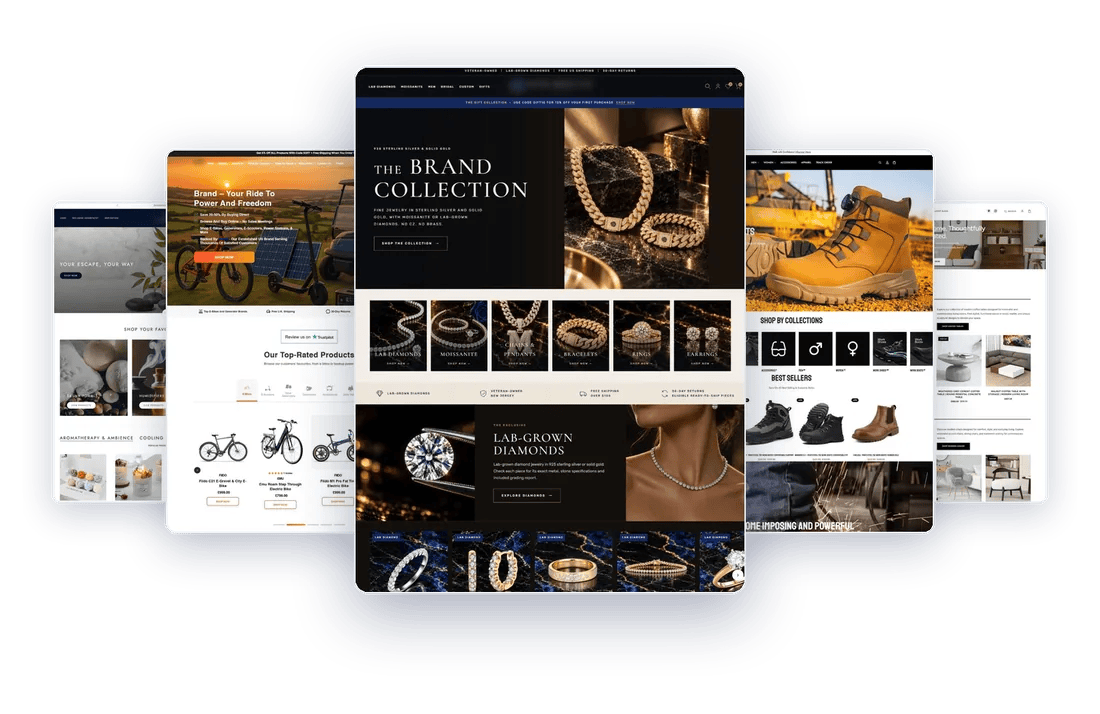 Shopify store designs by Genex Solution