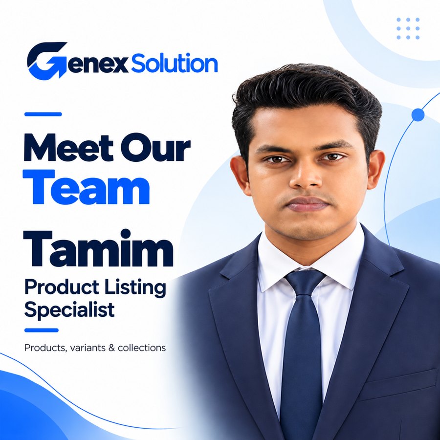 Tamim, Product Listing Specialist at Genex Solution